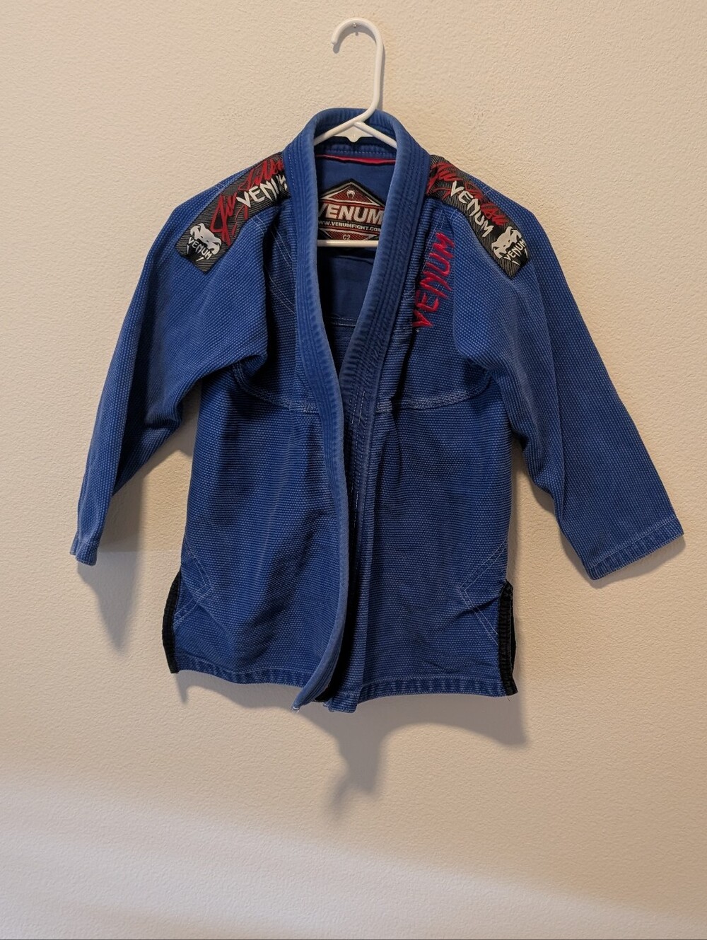 Kids Venum Blue BJJ Gi Jacket